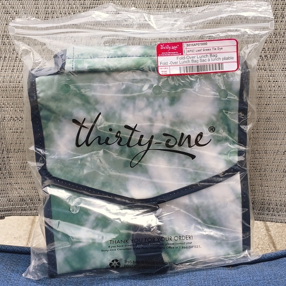 Thirty one fold over lunch bag - Picture 1 of 7